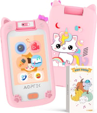 AGPTEK 32GB Gyerek MP3 Lejátszó Kamerával és Játékokkal, 2,8" Kijelző 8