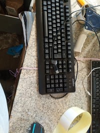 Vodotesná USB klávesnica Perixx PERIBOARD-517 s numerickou časťou, IP65, čierna — chybná, na náhradné diely (stav: viď 2. obrázok) 2