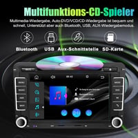 Volkswagen 7" érintőképernyős autórádió CarPlay és Android Auto támogatással - Polo, Passat, Tiguan, EOS 2