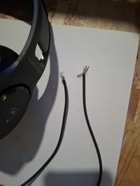Herné slúchadlá Turtle Beach Atlas 200, čierne, káblové, pre PC a Xbox — chybné, na náhradné diely: Kábel je pretrhnutý (stav: pozri 2. obrázok) 2