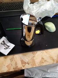 Nerezový moka kávovar Bialetti Venus Induction, 6 šálok, 235 ml, vhodný na indukciu a všetky typy sporákov, strieborný, používaný 2