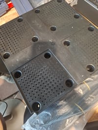 vidaXL Strat înălțat cu aspect de ratan cu folie pentru seră, 160x40x153 cm, gri-albăstrui — colț rupt, fără manual (stare: vezi a 2-a imagine) 3