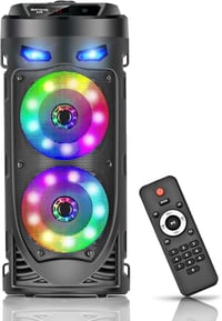JBL Hordozható Bluetooth hangszóró 30W, LED fény, távirányító, EQ 1