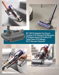 Dyson V10 akkumulátor adapter Makita 18V-os akkuhoz - kompatibilis SV12 porszívókkal 7