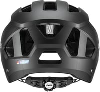 Uvex Stride Style Kerékpáros Bukósisak - Egyéni Méretbeállítás, Német Minőség, Hardshell Technológia, 53-56 cm, Fekete Matt, Unisex 3