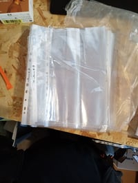 Durable 267219 irattartó fólia A4, átlátszó, felül nyitott, 100 db - néhány gyűrött darab, egyébként újszerű (állapot: lásd a 2. képet) 2
