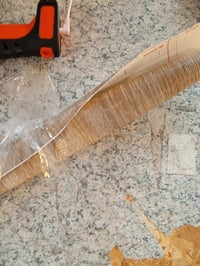Folie autoadezivă pentru mobilă d-c-fix, stejar Sonoma deschis, 90 cm x 2,1 m, folie decorativă autoadezivă — folie șifonată (stare: vezi a 2-a poză) 3
