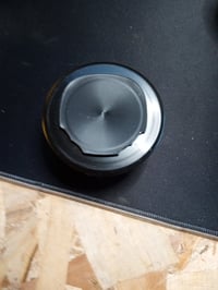 Recipient pentru iaurt și musli Mepal Ellipse Mini - 300 ml - Nordic Black — bază pentru compartimentul de musli deteriorată (stare: vezi a 2-a fotografie) 2