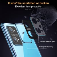 Xiaomi Poco X6 Pro mágneses tok - 360°-os védelem, átlátszó üveg, fekete alumínium keret 7