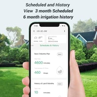 HiOazo WiFi-s öntözésvezérlő, 6 zónás, bel- és kültéri, applikációs felügyelettel 6