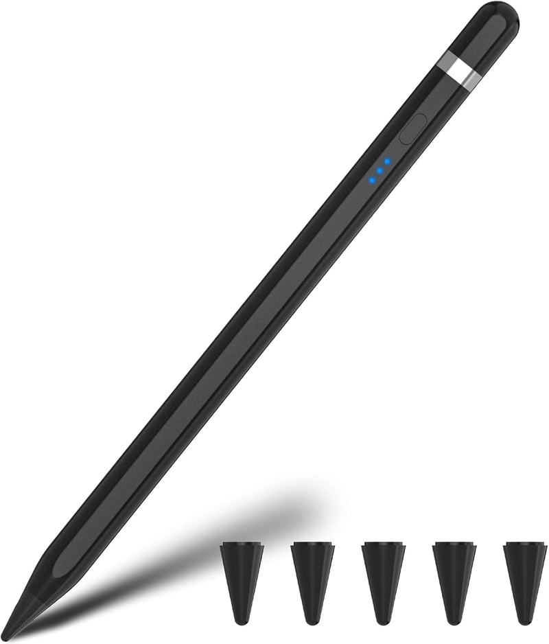 Apple Pencil alternatíva: Gyorstöltős, mágneses iPad ceruza, tenyérfelismeréssel