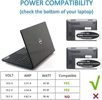 Dell Inspiron és XPS laptopokhoz 65W mágneses töltő, rövidzárlat-védelemmel 5