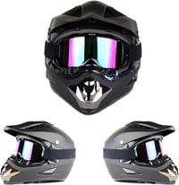 ZUMLLOMA Motocross Szemüveg - UV-védett, Szélálló, Unisex Síszemüveg és Motorosszemüveg 5