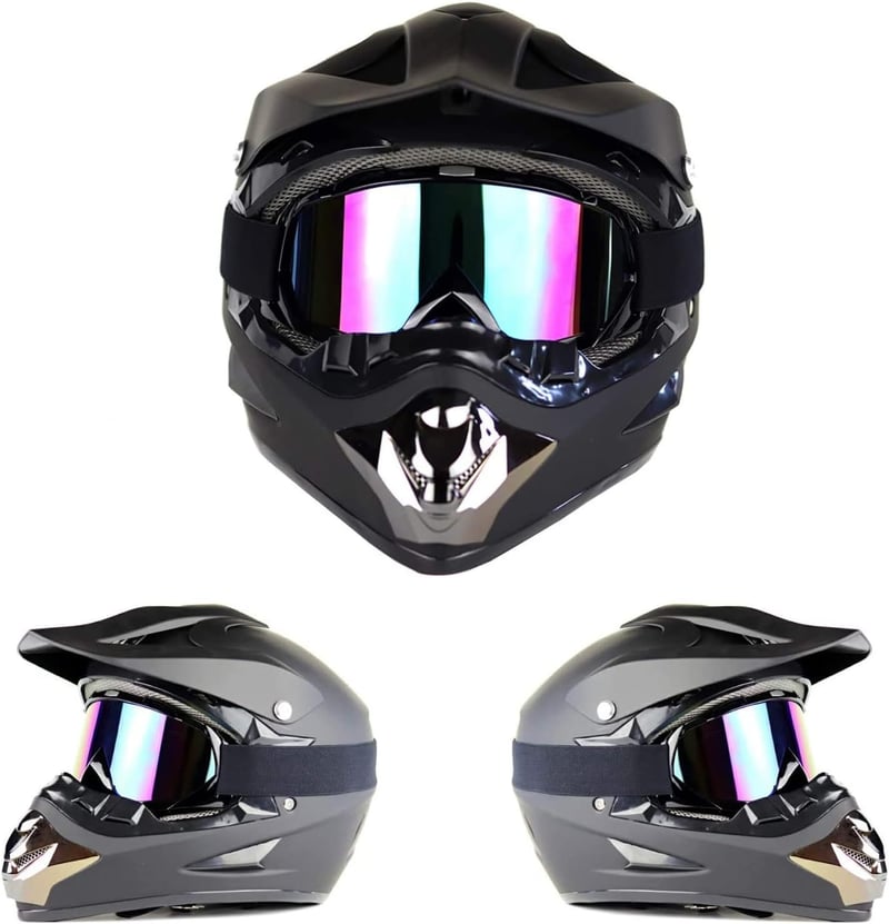 ZUMLLOMA Motocross Szemüveg - UV-védett, Szélálló, Unisex Síszemüveg és Motorosszemüveg