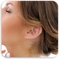 DIVINA VITAE 8 db Orr Piercing Szett - Spirál és Dupla Karika Orrpiercing, Helix Piercing, 316L Sebészeti Acél, 8/10 mm, Fekete és Ezüst 3