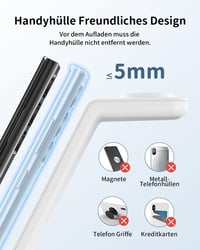 Samsung 3 az 1-ben Vezeték Nélküli Töltőállomás - Fehér, Telefon, Óra, Fülhallgató 4