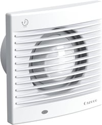 Cazooo 100mm-es Csendes Fürdőszobai Ventilátor Időzítővel - Energiatakarékos, Falra Szerelhető 1