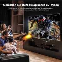 Snowkids 8K DisplayPort 1.4 Kábel 5m - Újracsomagolt 4