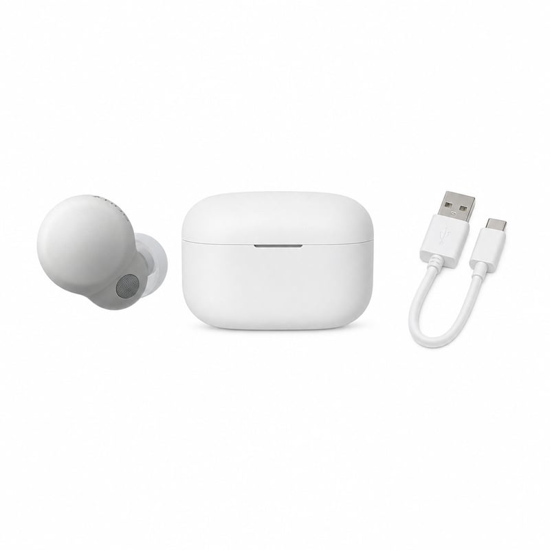 Sony LinkBuds S True Wireless slušalice s redukcijom buke — neispravne, za dijelove: ne reagiraju na punjenje, lijeva slušalica (stanje: vidi 2. sliku)