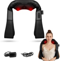 VOYOR-HEALTH PJ100 Nyakmasszírozó Melegítő Funkcióval - 4D Shiatsu Masszázs Vállra, Hátra és Testre, Izomfájdalom Enyhítésre 8