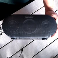 Muse M-35 BT prijenosni CD player s Bluetooth funkcijom, FM radio, MP3, USB, crni, napajanje na struju i baterije 3
