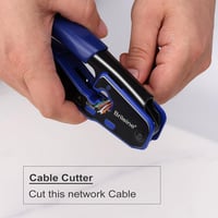 Brileine RJ45 Krimpelő Készlet Cat5e Cat6 Hálózati Kábelekhez 2