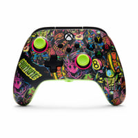 Controller cu fir PowerA Advantage pentru Xbox Series X|S - Design Fortnite Glow, PC și Xbox — fără cablu (stare: vezi a 2-a imagine) 1