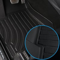 Tesla Model Y TPE padlószőnyeg - Teljes védelem minden évszakban (fekete) 3