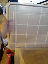 Iris Ohyama Prozirna kutija za pohranu 30L, s hermetičkim poklopcem, vodootpornim zatvaranjem, složiva, bez BPA, WSB-30 – 1 kom. 4