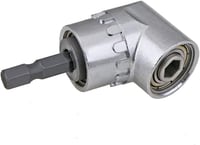 TIMESETL 105° Szögfúró Adapter - Mágneses Bittartó, 1/4" Gyorscsatlakozóval, Rozsdamentes Acél Sarokfúró Feltét Fúrógéphez, Nehezen Elérhető 4