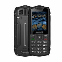 Hammer H Basalt Outdoor Mobiltelefon Fekete, 2,4" Kijelző, IP68 Vízálló, Ütésálló, Dual SIM, 1800 mAh (állapot: lásd a 2. képet) 1