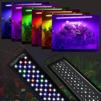 HORXFLIG 14W LED Akvárium Világítás - 30 cm Kihúzható Tartóval, Időzítővel és Állítható Fényerővel, 30-45 cm-es Édesvízi Akváriumokhoz 8