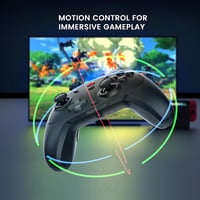 GameSir T4 Cyclone Pro Vezeték Nélküli Kontroller PC/Switch/Lite/OLED Platformokhoz, Hall-Effekt Joystick, Android/iOS/Windows Kompatibilis, 6