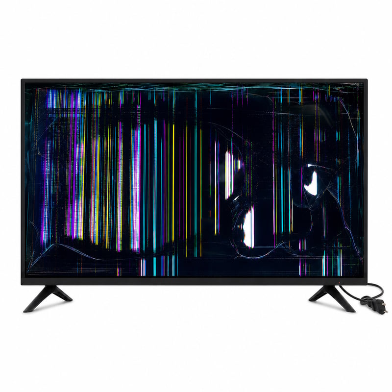 Televizor Smart Xiaomi TV F 32, 32 inchi, HD, Fire OS7, Alexa, Dolby Audio, DTS-HD — defect, pentru piese: ecran deteriorat (stare: vezi a 2-a imagine)