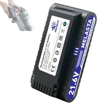 melasta 21,6V 3500mAh Li-Ion Pótakkumulátor Samsung Jet 90/75 Vezeték Nélküli Porszívókhoz - Kompatibilis Jet Complete/Pet Extra+/Elite Mode 1