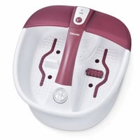 Cadă de hidromasaj pentru picioare Beurer FB 35, utilizată, cu vibrații, masaj cu bule, lumină infraroșie, aromaterapie și 3 accesorii pentru pedichiură, până la mărimea 44 1