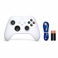 Bezdrôtový ovládač Xbox Robot White – Xbox Series X, S, One — chybný, čiastočne funkčný: driftujúci joystick (stav: pozri 2. obrázok) 1