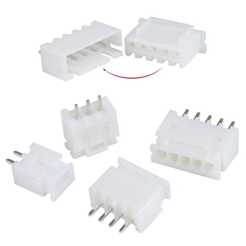 YIXISI 460 db-os JST Csatlakozó Készlet, 2.54 mm JST-XH Aljzat, Adapter Kábel, 2/3/4/5/6 Tűs Dugó Elektronikai Projektekhez