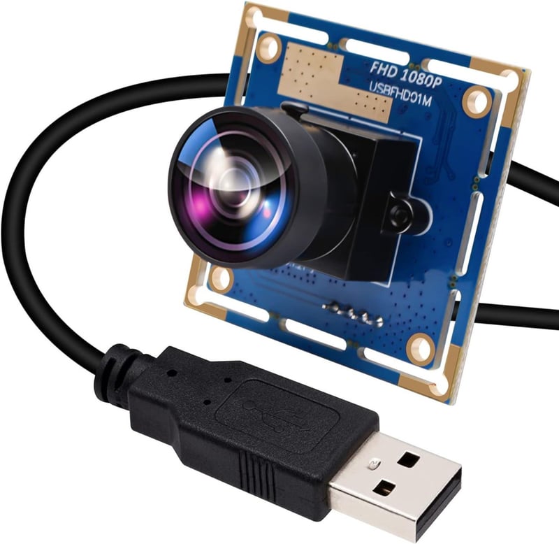 ELP 170° Fisheye USB Kamera 1080p HD - Robotokhoz, ATM-ekhez