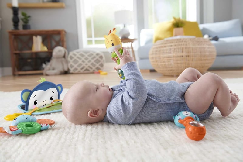 Fisher-Price Érzékfejlesztő Ajándékszett Babáknak - Készségfejlesztő Játékkészlet Állatfigurákkal 3-18 Hónapos Kortól