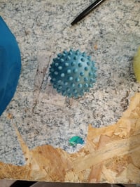 Saltea de acupresură Umbro cu pernă și 1 minge de masaj, albastru, 71x42 cm, cu geantă de transport, pentru masajul spatelui și al gâtului, yoga 5
