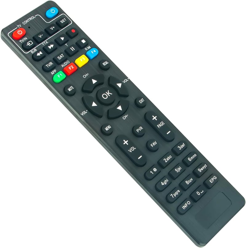 ALLIMITY Univerzális Távirányító Humax Tivumax Lite HD-3801S2 HD-3601S2 HD-3800S2 HD-3600S2 Készülékekhez - Programozás Nélküli Infravörös V