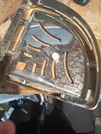 Set 2 Polițe de Colț pentru Duș PNNP - Raft de Baie din Oțel Inoxidabil, Autocolant, Fără Găurire — cârlige lipsă (stare: vezi a 2-a imagine) 3