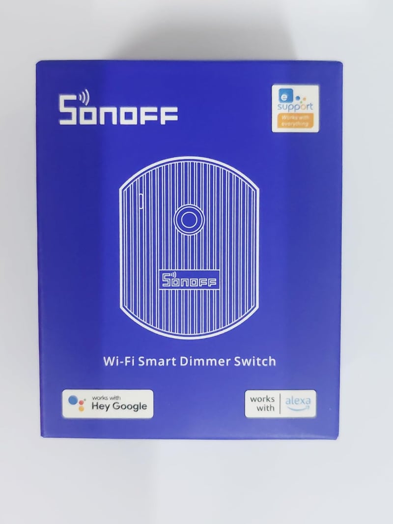SONOFF D1 WiFi okos fényerőszabályzó LED és izzókhoz, Alexa és Google kompatibilis