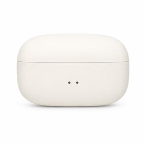 Căști True Wireless JVC HA-NP1T-W NearPhones cu carcasă de încărcare, culoare alb-crem, compatibile Bluetooth 5.3