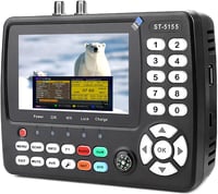 SZBOX ST-5155 Satfinder DVB-S2/S/T2/T/C Műholdkereső Készülék H.264/265/HEVC Képmegjelenítéssel, Unicable/Scr/Dcss Támogatással 1