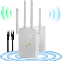 TP-Link AC1200 Dual Band WiFi Jelerősítő 4 Antennával és Ethernet Porttal 1