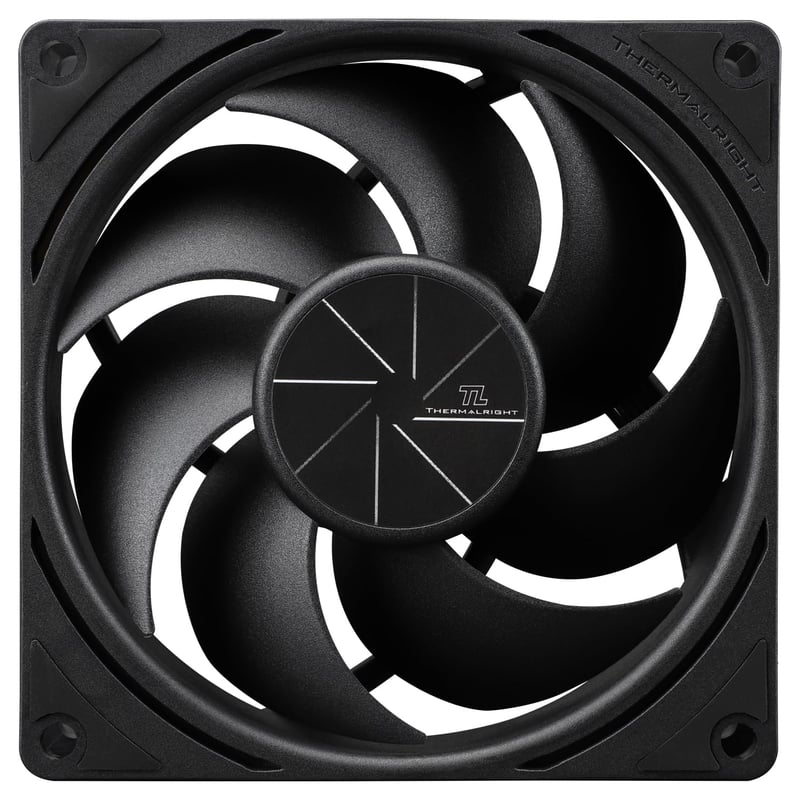 Thermalright TL-P9-S 92mm ARGB CPU hűtő ventilátor, csendes, 2200 RPM, fekete