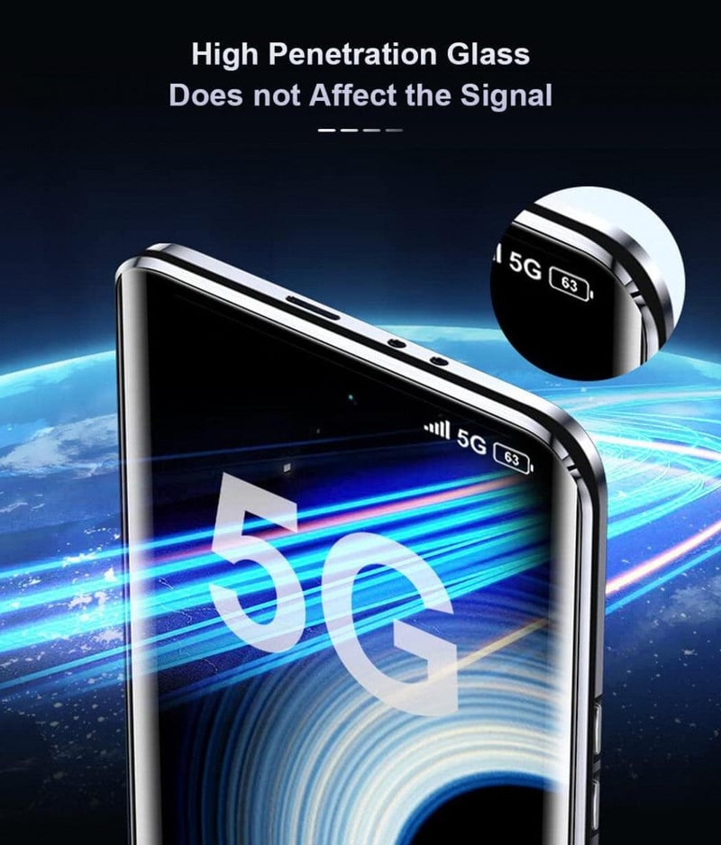 Realme GT 3 Lila Mágneses Védőtok - Erős Adszorpciós Technológiával