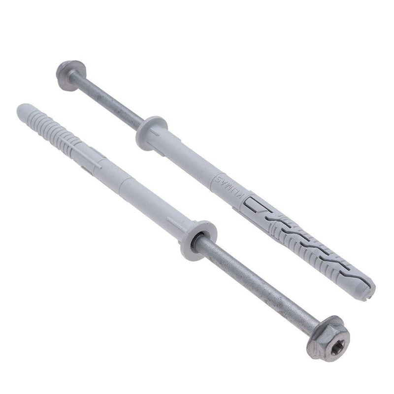 Klimas 50db-os rozsdamentes acél Torx csavar és tipli készlet, 10x80mm